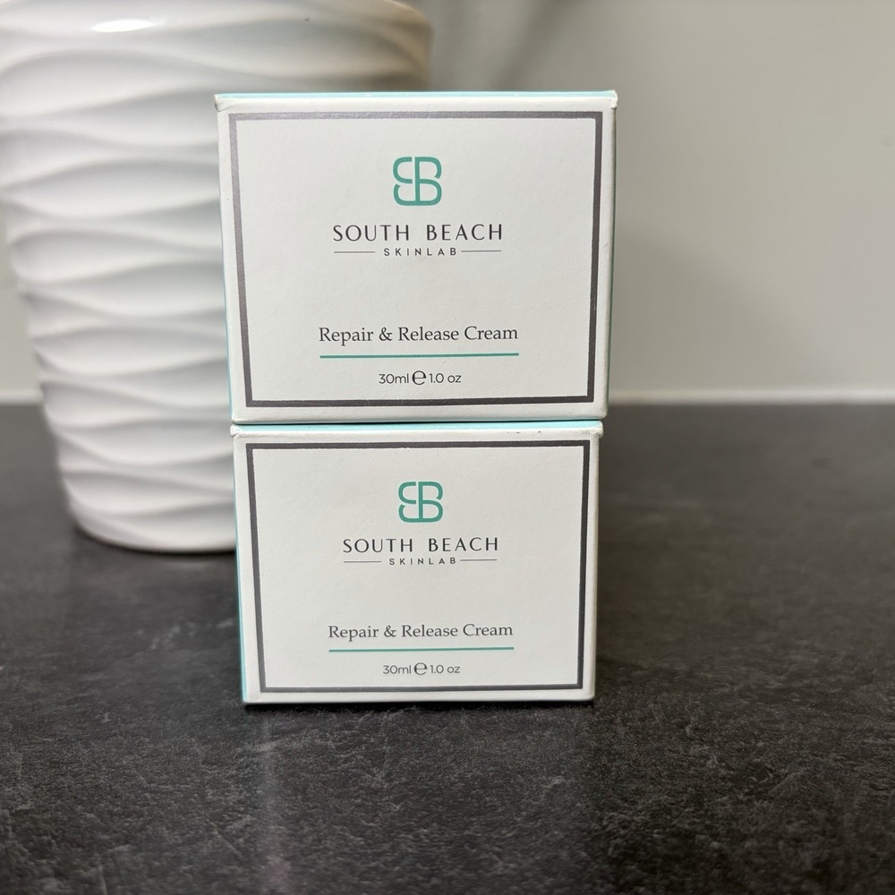 South Beach Skin Lab Repair & Release Cream 30ml 1 oz SEALED Lot of 2